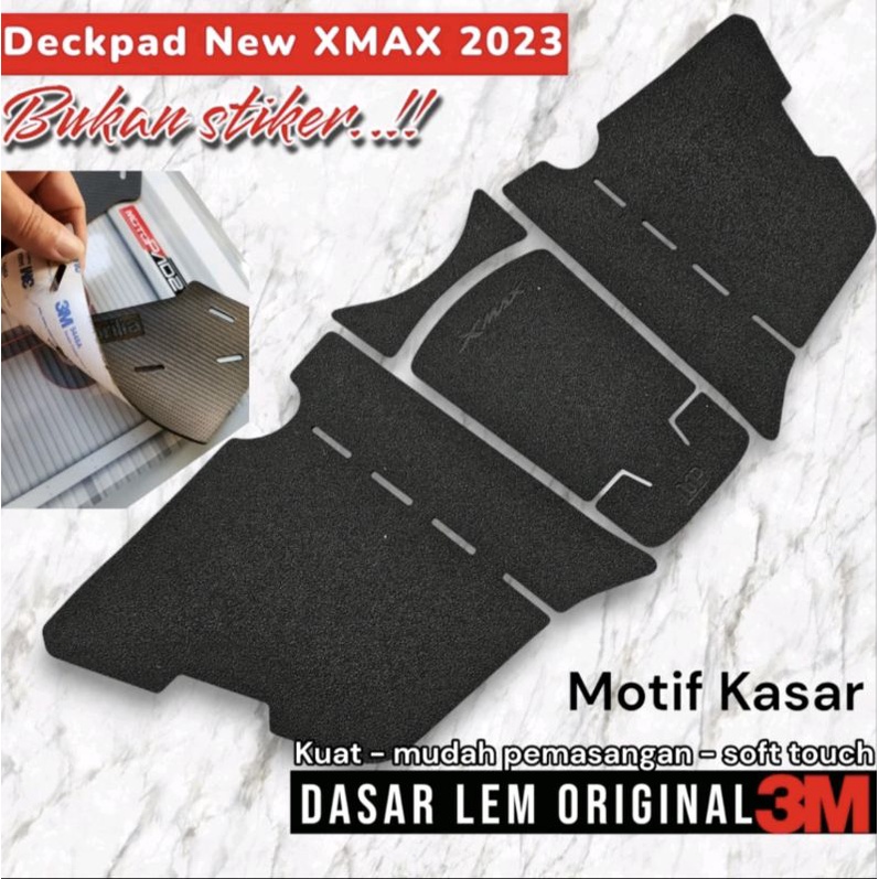 Tankpad Xmax 2023 Deckpad Xmax new 2023 carbon pattern