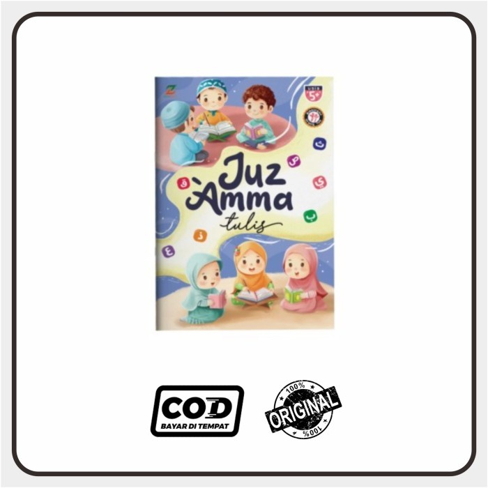 Buku Islami Anak Juz Amma Tulis