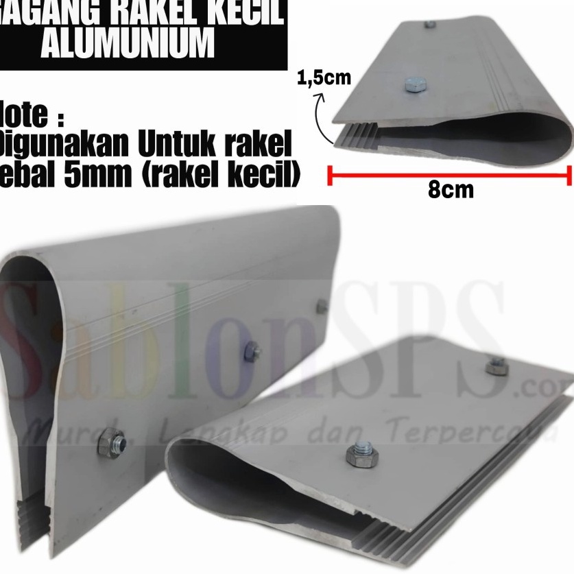 

➛➙❅⋆ Gagang Rakel Kecil Alumunium Sablon 15cm Baut Luar Sale