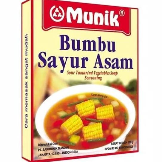 

~^~^~^] Munik Bumbu Sayur Asam 180gr