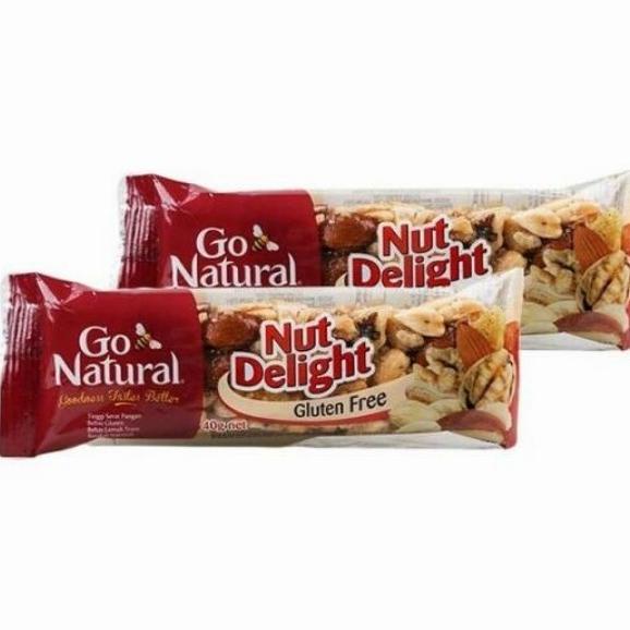 

\\\\\] go natural nut delight Snack cereal bar 40gr