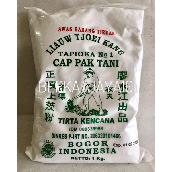 

Tepung Tapioka Sagu Tani Liauw Tjoei Kang 1 Kg No 1