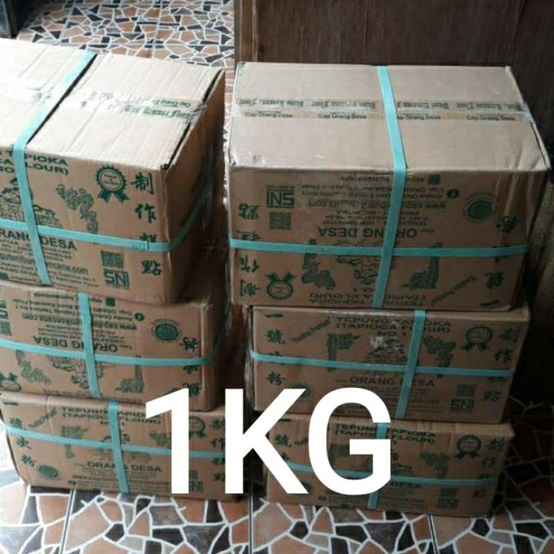

Tepung Tapioka Cap Orang Desa 1Kg Dus ( 10Bks )