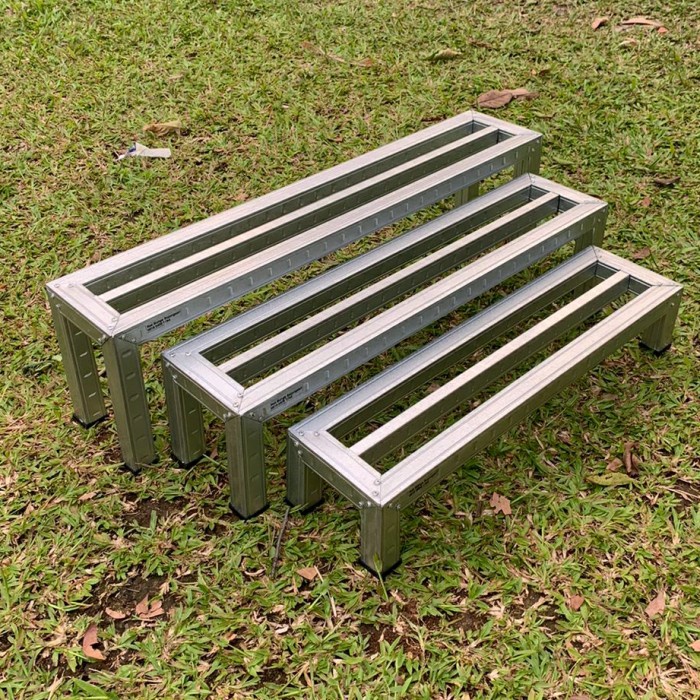 Rak Bunga Besi 1 Set Isi 3/Rak Tanaman/Rak Serbaguna/Rak Sepatu/Rak Baja Ringan/Rak Pot Tanaman