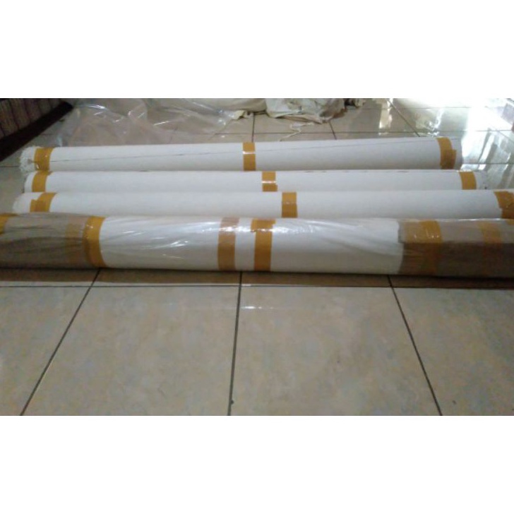 

➯⁂✯ Kanvas Roll / Media Lukis Ukuran 2 mtr x 1.5 mtr, 3mtr x 1.5 mtr Warna Putih, Hitam, Kuning, Biru Berkualitas! Stock Banyak