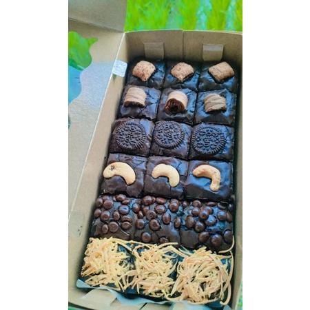 

brownies panggang 20x 10 cm