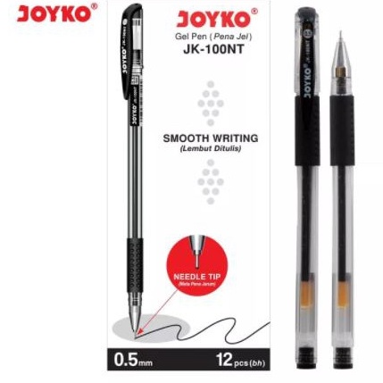 

RPDC3434 Free Ongkir PULPEN / PEN GEL JOYKO JK 100 - JK-100 NT [LUSIN-12 PCS]