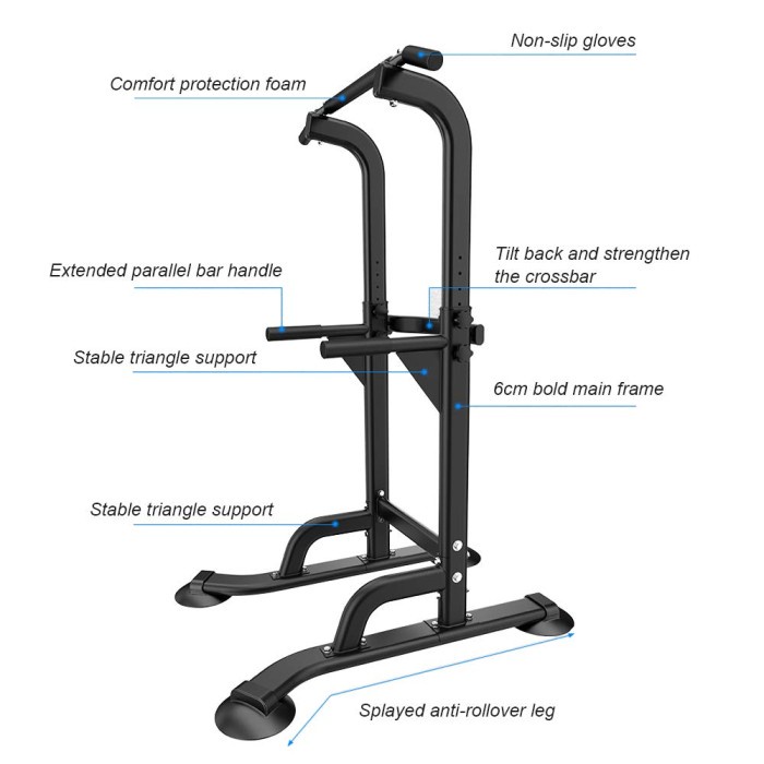 PULL UP BAR STATION PORTABLE MULTIFUNGSI CHIN UP