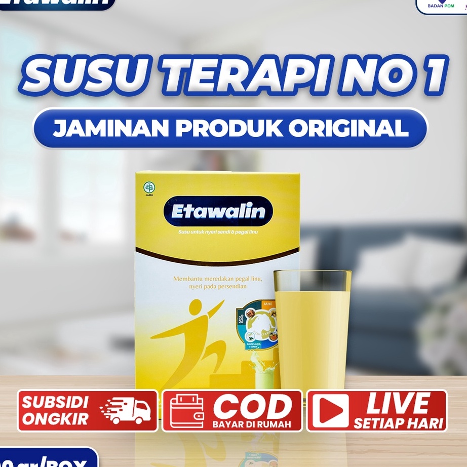 

Sale ETAWALIN ORIGINAL | Susu Kambing Etawa Tingkatkan Kepadatan Tulang Isi 200gram Baru