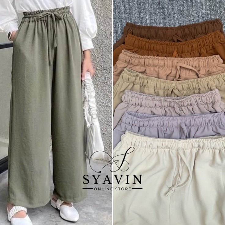 MTNK7208 Stok terbaru  Kulot Crinkle Premium / Kulot Crinkle / Kulot Crinkle Airflow / Airflow Crink