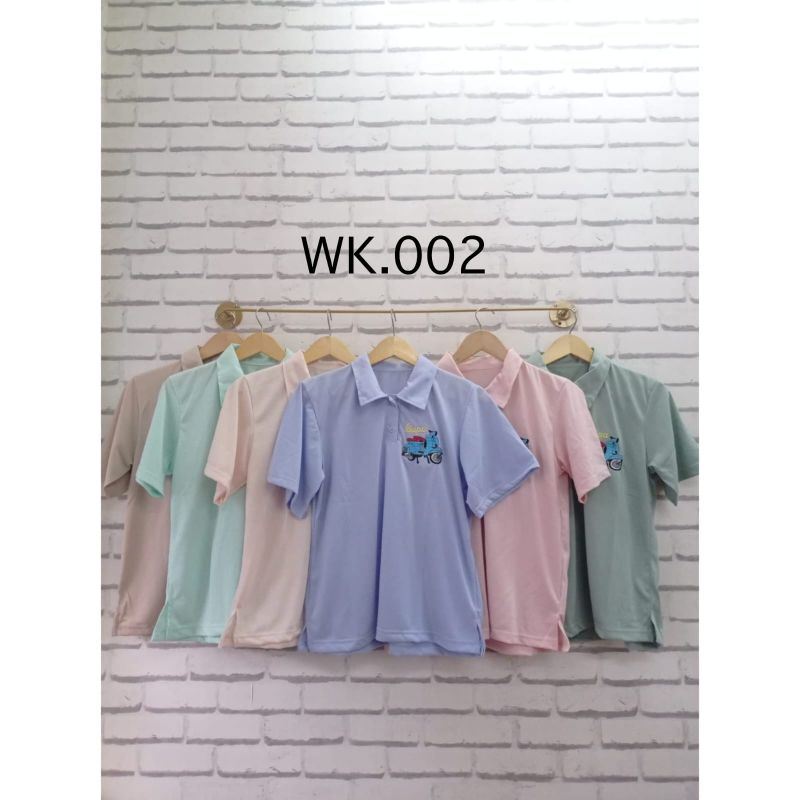 Kaos polo bordir/kaos berkerah bordir/kaos murah bordir