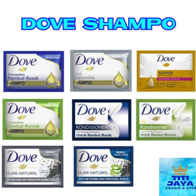 Shampoo Dove Sampo Dove Sachet Renteng Termurah
