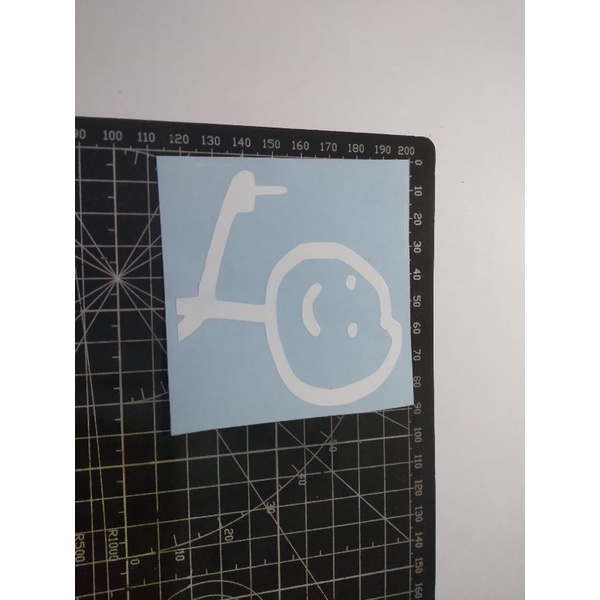 

cutting stiker flork meme