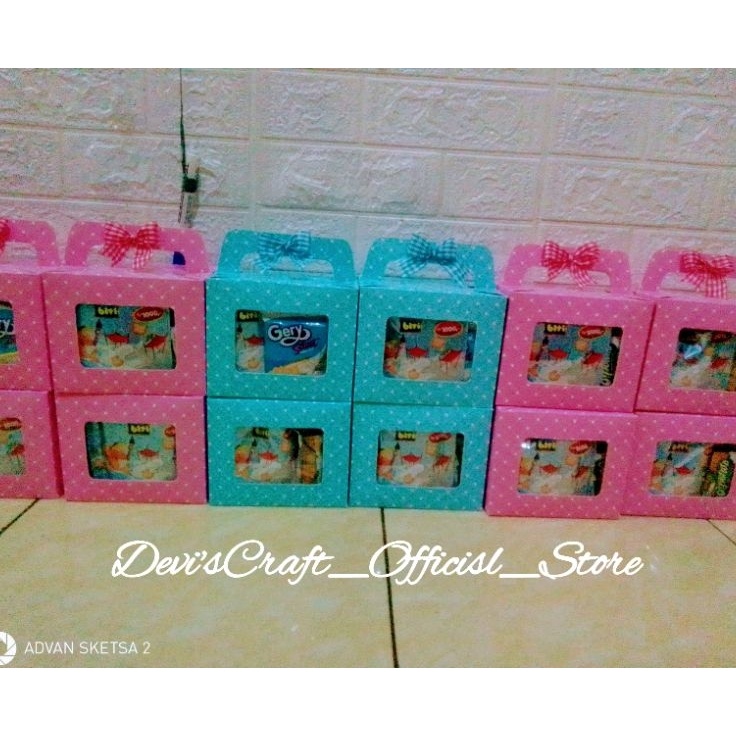 

ZQFL4635 Ready Stok (TIDAK ADA MINIMAL PEMBELIAN) SNACK BOK ULANG TAHUN ANAK