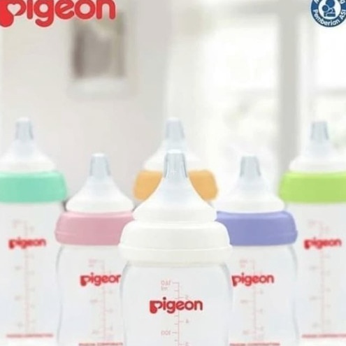 Produk Botol Susu Bayi Pigeon 160 ml |Pigeon Peristaltic Plus Wide Neck 160ml|Bottle Pigeon Wide Nec