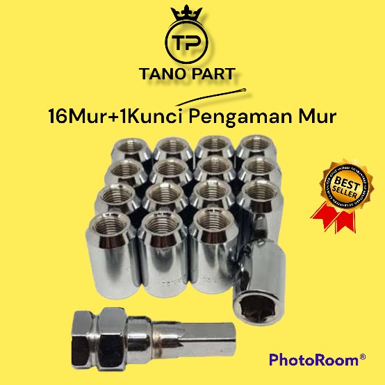 Mur Roda Seneka Racing Baut Lugnut Mobil Merk HONDA Bahan Baja