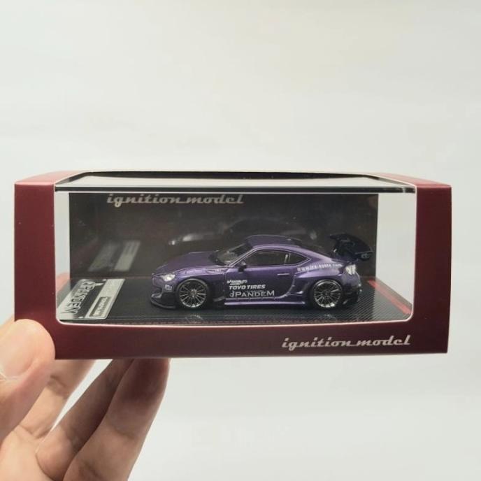 Ignition Model Pandem Toyota 86 V3 Purple Metallic