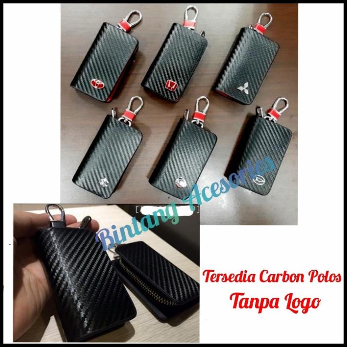 TERBARU DOMPET STNK MOBIL ISUZU DMAX MOTIF CARBON LOGO GANTUNG 