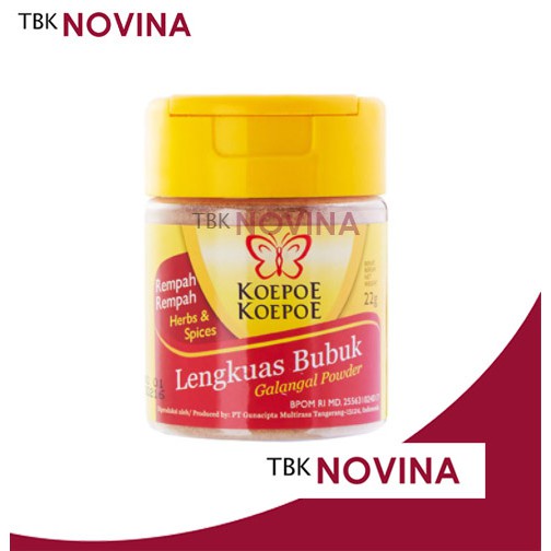 

LENGKUAS BUBUK Koepoe Koepoe / Lengkuas Kupukupu / Bumbu Lengkuas Kupu (22gr)