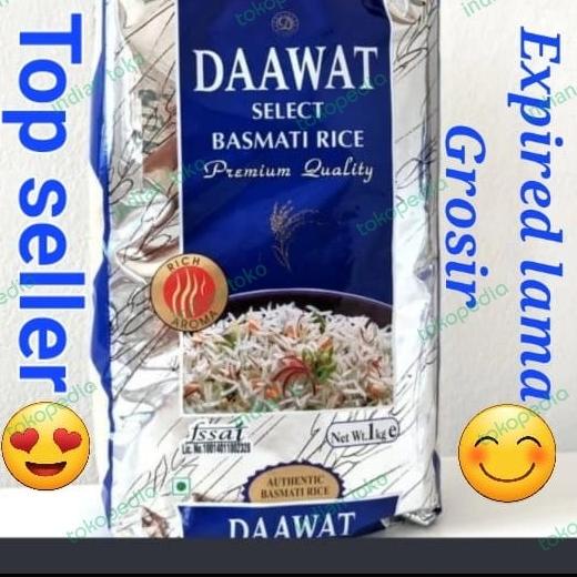 

*#*#*#*#] Daawat Select Basmati rice / Beras Basmati Select /Premuim Quality 1kg