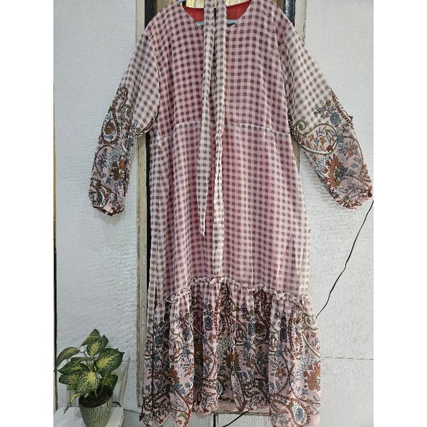 GAMIS CANTIK/BUSUI BAHAN SERUTY
