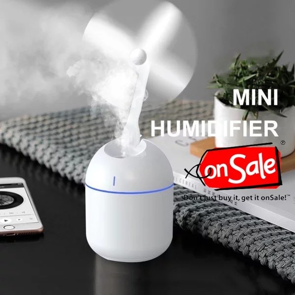 HUMIDIFIER AROMA TERAPI PENGAHARUM PEWANGI RUANG ELEKTRIK PARFUM MOBIL