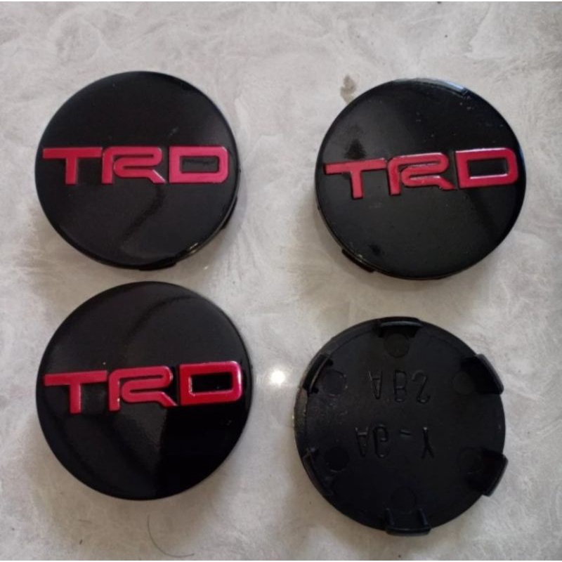 0TUTUP DOP VELG MOBIL TOYOTA AGYA / DAIHATSU AYLA TRD