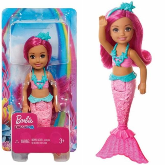 Barbie Chelsea Dreamtopia Mermaid Boneka Putri Duyung Original Mattel