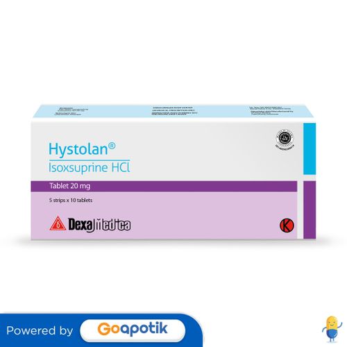 HYSTOLAN 20 MG BOX 50 TABLET