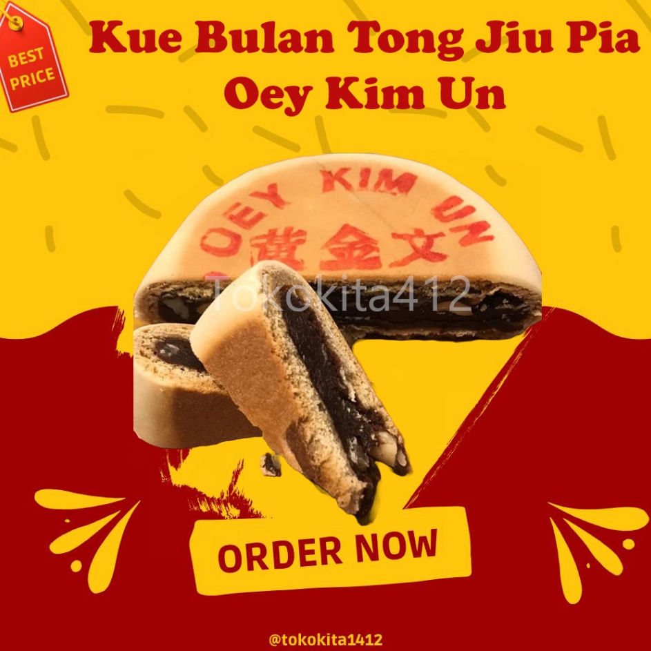 

Pasti Murah Kue Bulan Oey Kim Un Mooncake Halal Tong Jiu Pia Kue Roda Halal