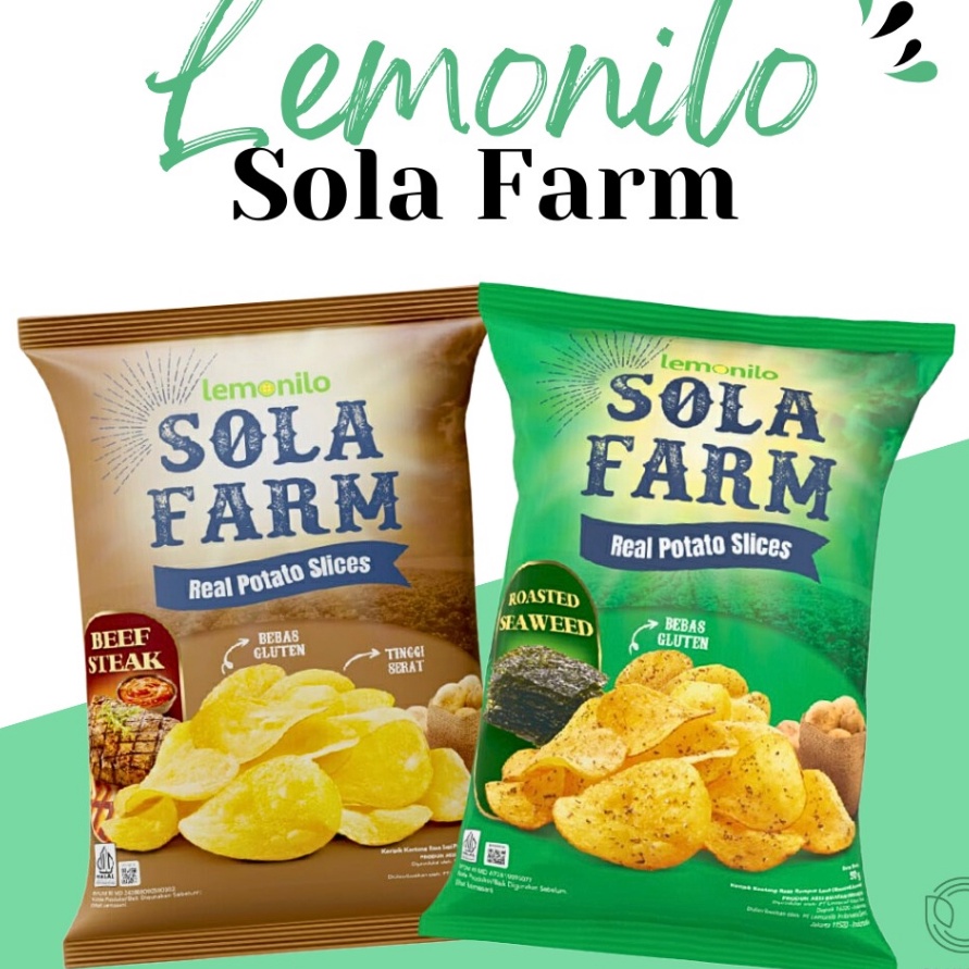 

JTLF1635 Stok terbaru LEMONILO SOLA FARM KERIPIK KENTANG GLUTEN FREE 45GR | POTATO CHIPS SNACK SEHAT CAMILAN DIET CEMILAN NO MSG BEBAS GLUTEN