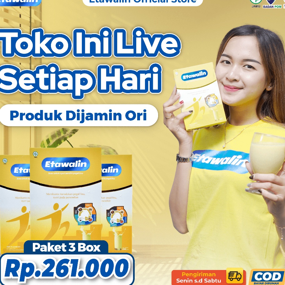 

Terkini Etawalin Susu Kambing Solusi Asam Urat Original 3 Box