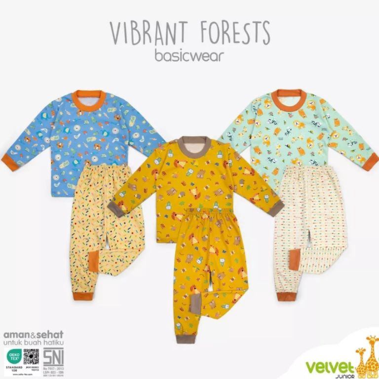 siap kirim.. VELVET JUNIOR PIYAMA BIG SIZE 2-10 TAHUN