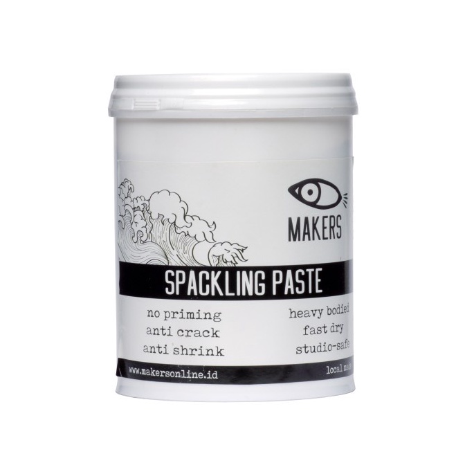 

[ART. O49A] Spackling Paste for adding Texture, Impasto, Modellng Paste 1kg by MAKERS