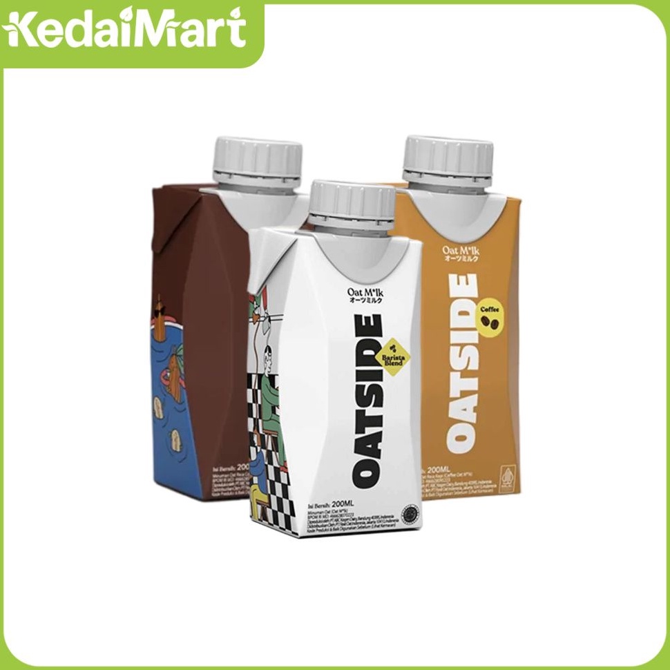 

SPESIAL AWAL TAHUN KM Paket Oatside Oatmilk 200 ml Mix