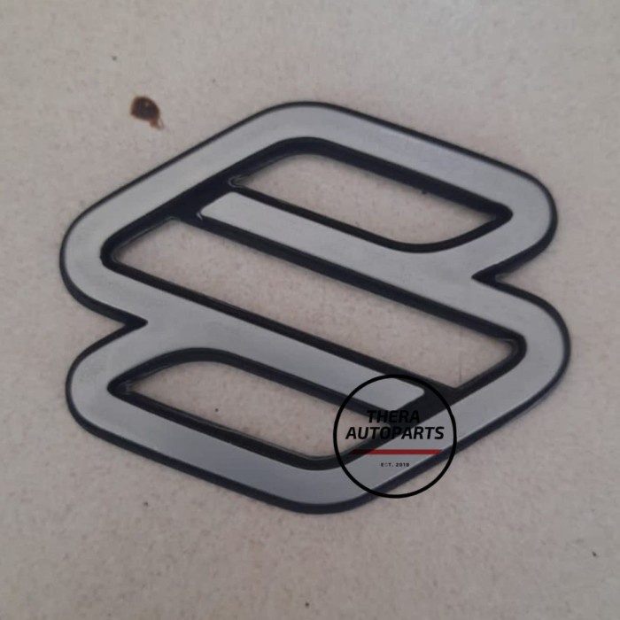 Ready Emblem Logo "S" Belakang Suzuki Baleno Esteem Harga Spesial