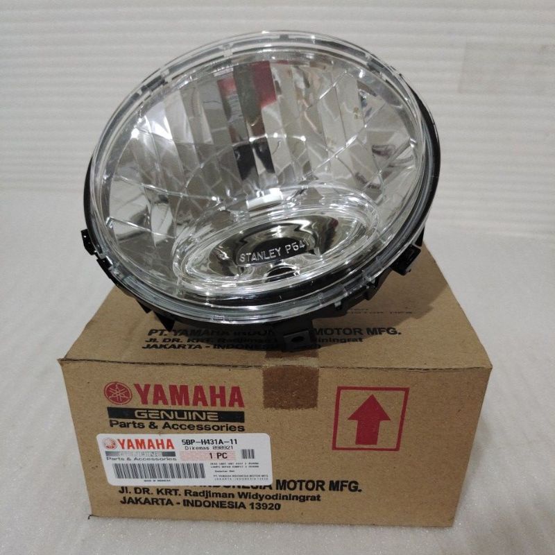 Reflektor reflector only lampu depan Yamaha Scorpio Z - RXK New 2007 Original 5BP-H431A-11 Distribut
