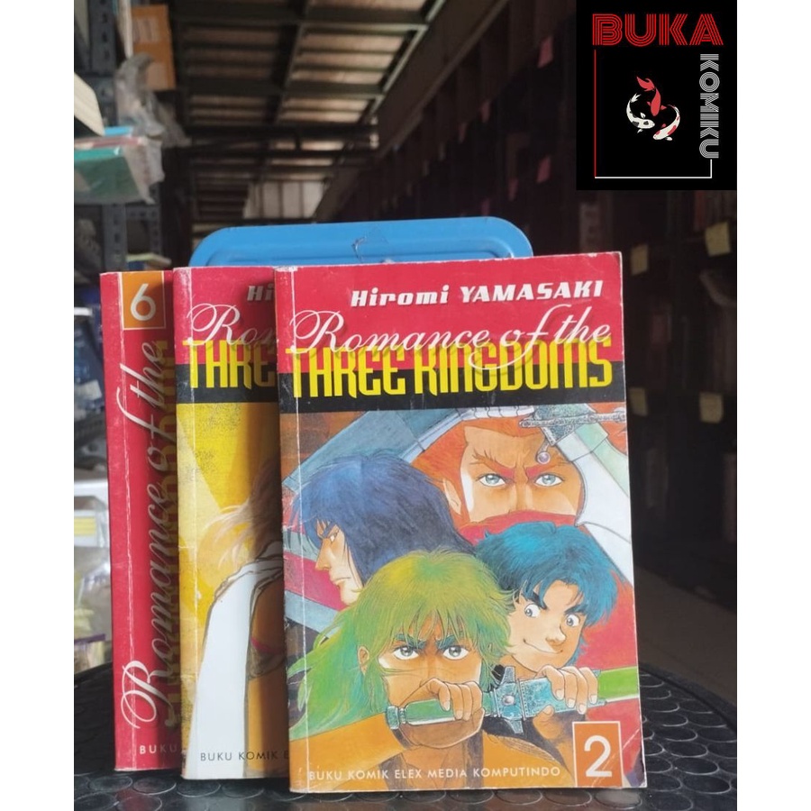 Komik Ori - History Manga Romance of the Three Kingdoms by Hiromi Yamasaki - Cabutan