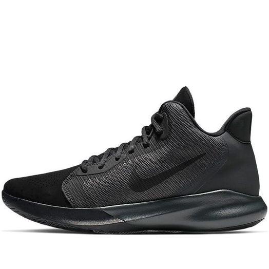 Terbaru Sepatu Basket Ball Nike Man Precision 3 Black Blue Original Vietnam