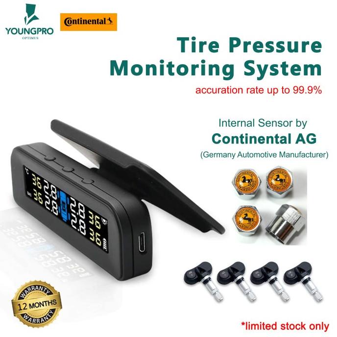 Youngpro Optimus - Pengukur Tekanan Ban Internal Sensor - TPMS