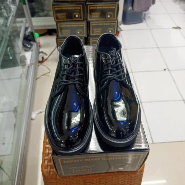 Promo Sepatu Pdh Polri Asli Jatah Pembagian Kualitas Original