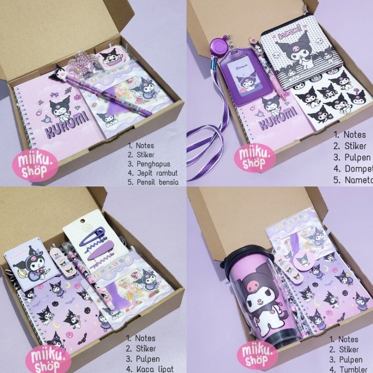 

Kualitas Terbaik BIRTHDAY GIFT HAMPERS SANRIO KARAKTER KUROMI