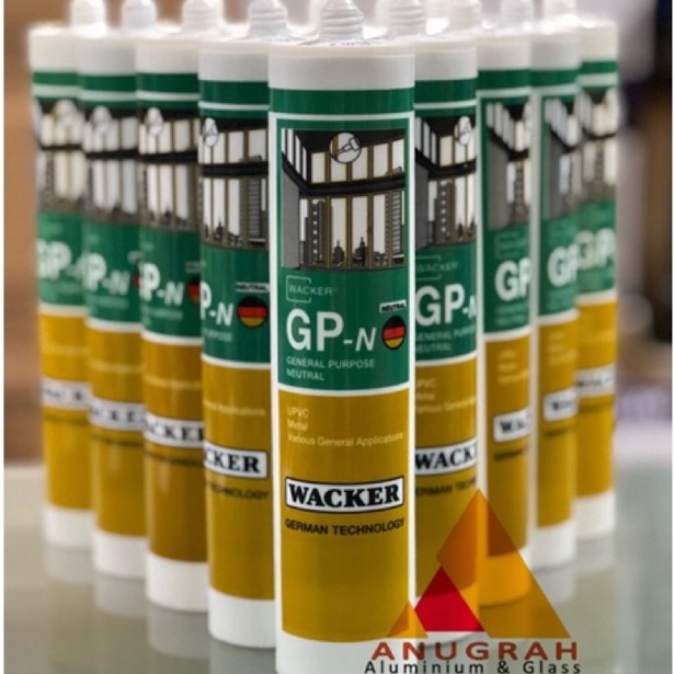 

Promo 5.5 Lem Kaca Silicone Sealant Neutral GPN Wacker 270ml
