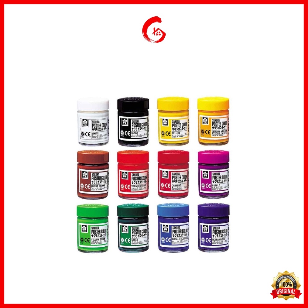 

[ART. C34S] CAT POSTER SAKURA 30ML - SAKURA POSTER COLOURS 30ML