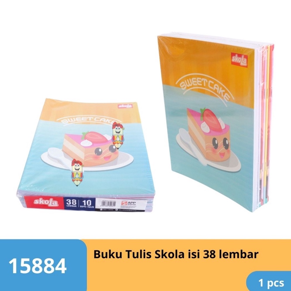 

[PRODUK TPH9K48] 10 PCS BUKU TULIS SIDU SKOLA 38 LEMBAR ❇Murah Banget