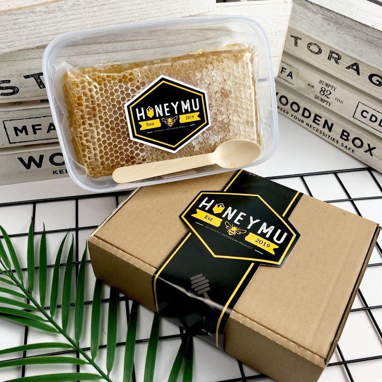 

Termurah dan terbaik [500gr] Sarang Madu Asli Cerana / Milefera grosir