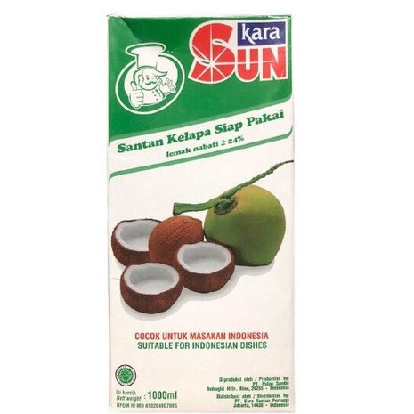 

Jaminan KualitasD8p3O Sun Kara Santan Kelapa Siap Pakai 1000ml