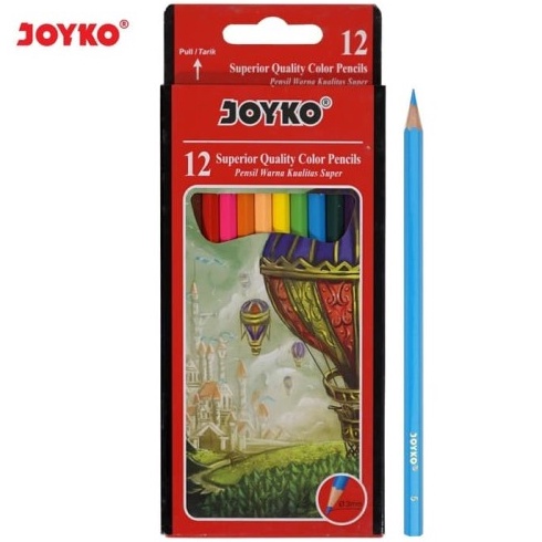

Terbaru dan terlaris Pensil Warna Joyko 12 Panjang / Colour Pencil Joyko 12 / Pensil Gambar