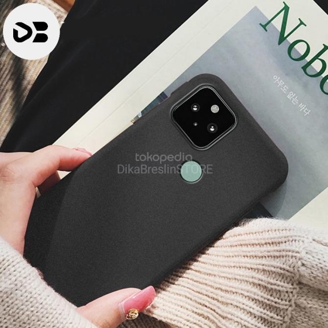 Google Pixel 5 Case Sandstone Kualitas Premium