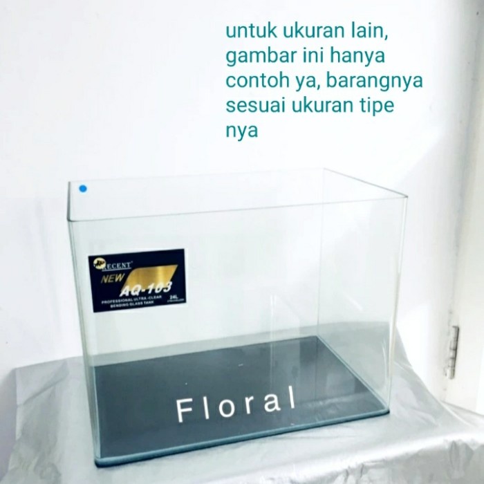 Aquarium Kaca Bending Recent 104